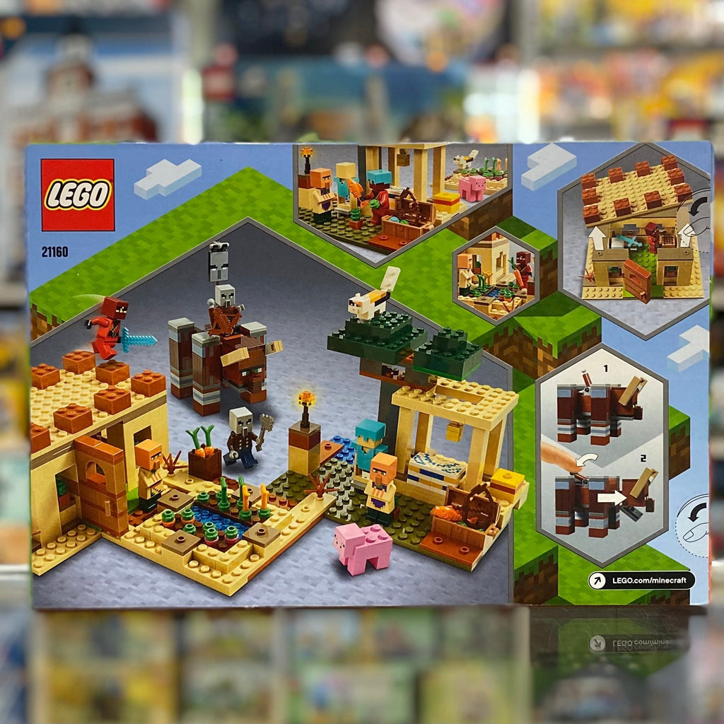 The Illager Raid, 21160 LEGO® Minecraft Set