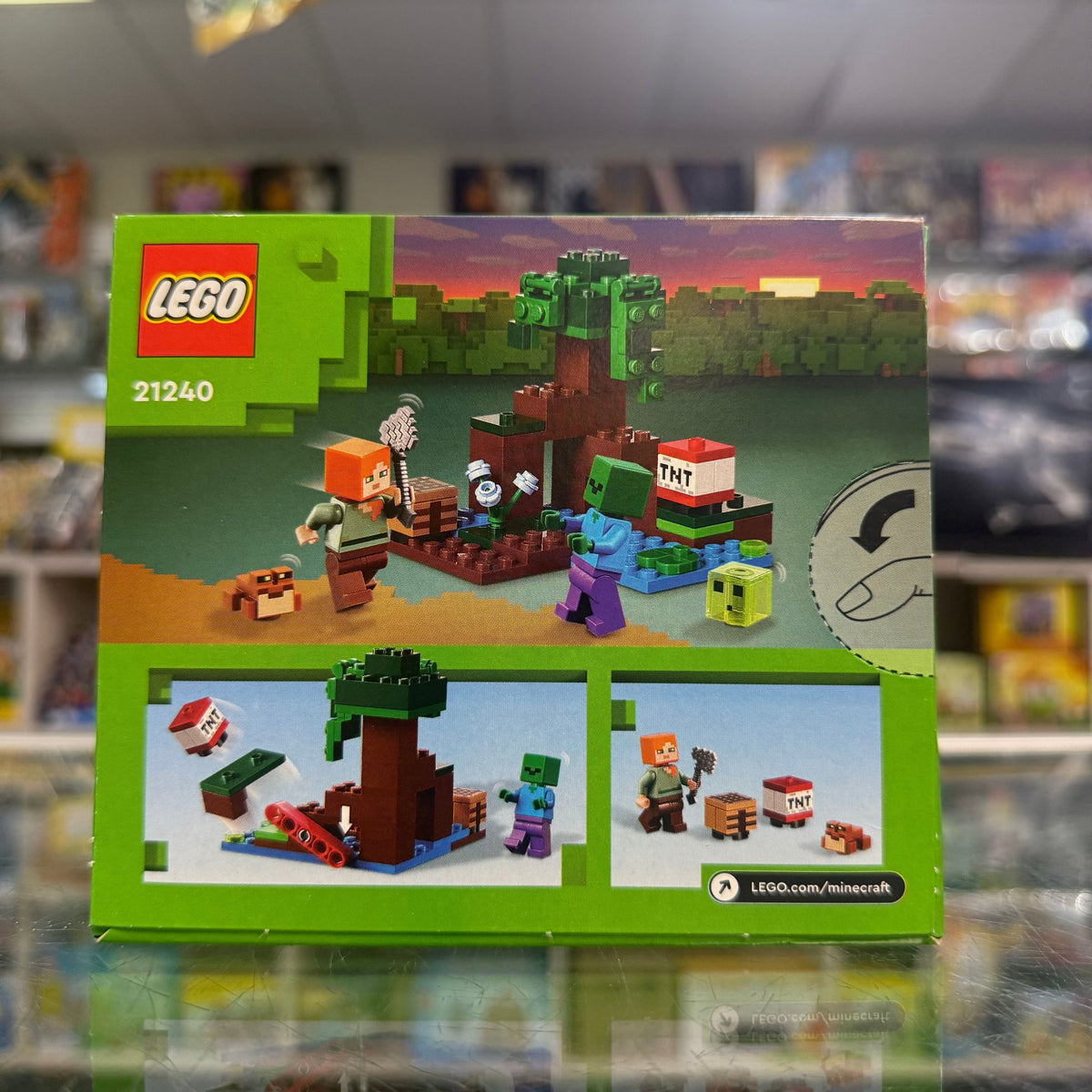 The Swamp Adventure 21240 - LEGO® Minecraft Set