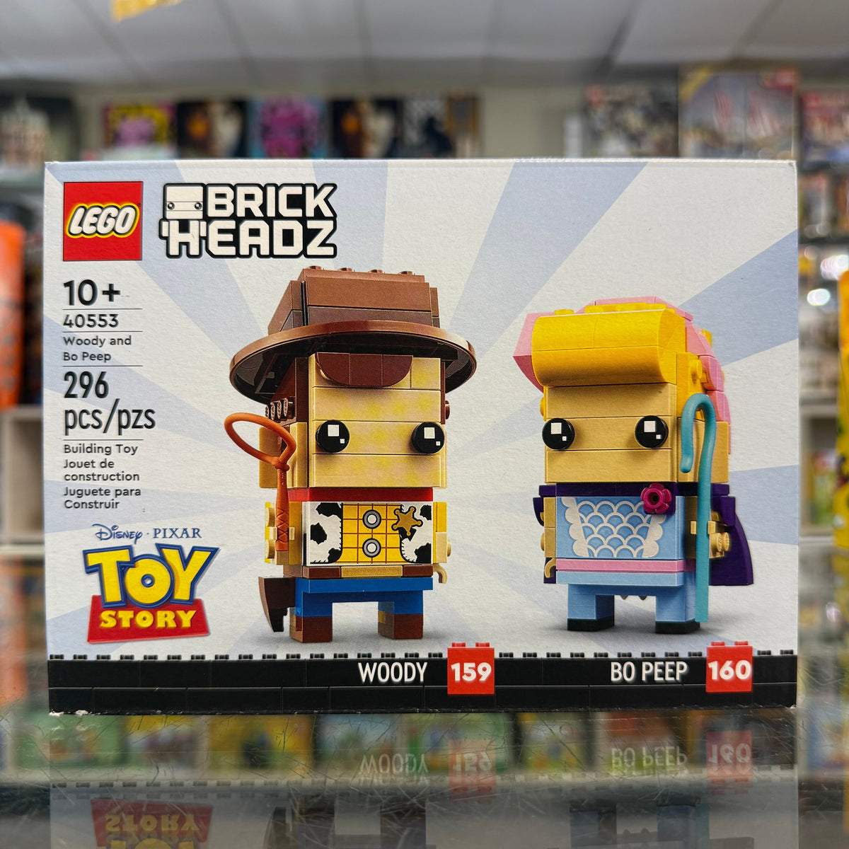 Woody and Bo Peep, 40553 LEGO® Disney BrickHeadz Toy Story Set