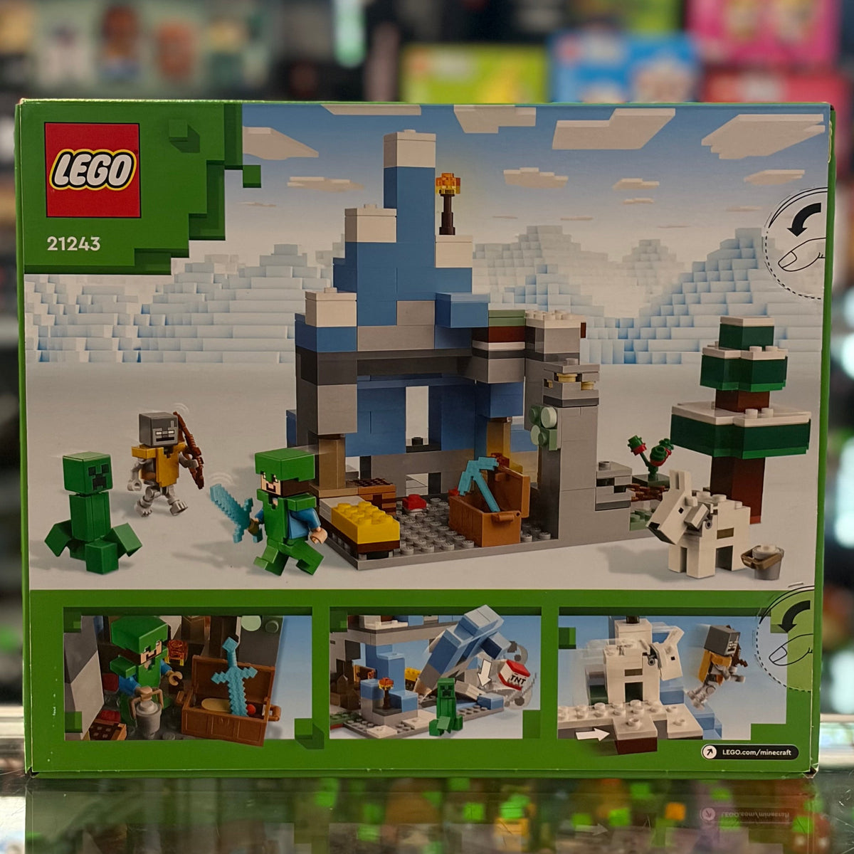 The Frozen Peaks 21243 - LEGO® Minecraft Set