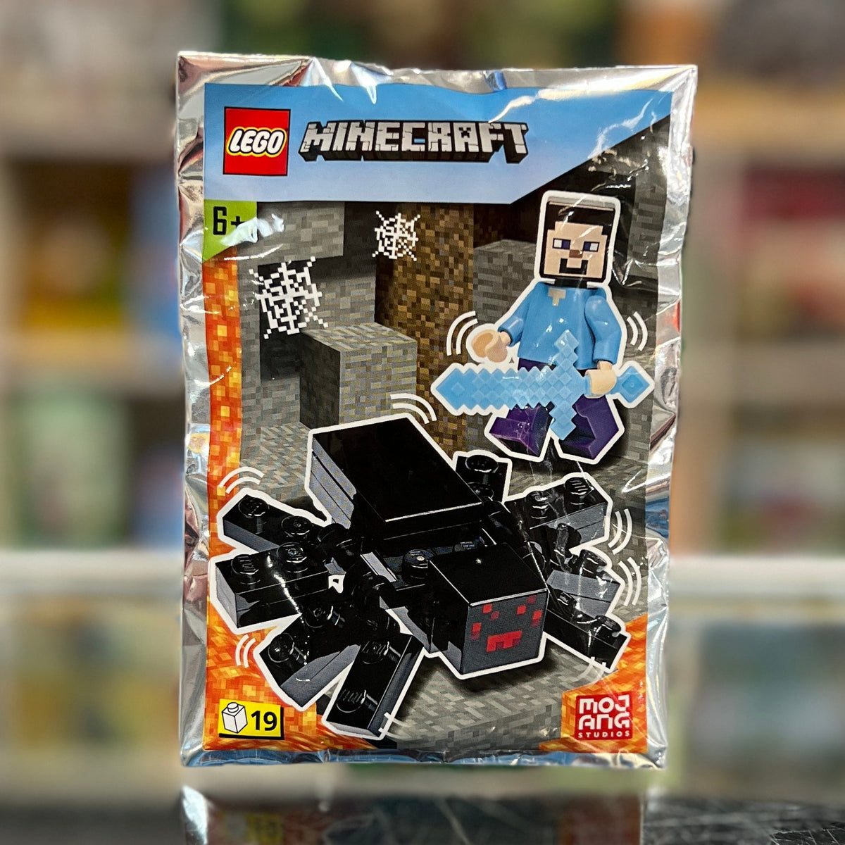 Steve with Spider Foil Pack, 662207 - LEGO® Minecraft Set