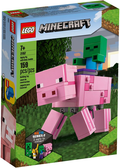 BigFig Pig with Baby Zombie, 21157 - LEGO® Minecraft Set