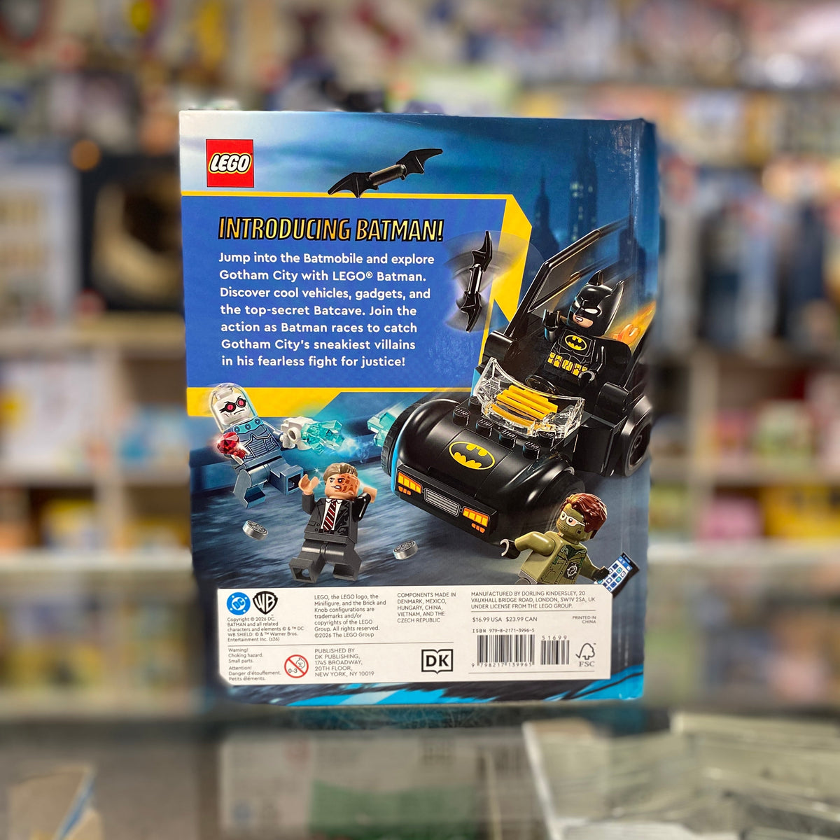 Batman - Adventures in Gotham City (Hardcover), b26sh02 - LEGO® Batman book