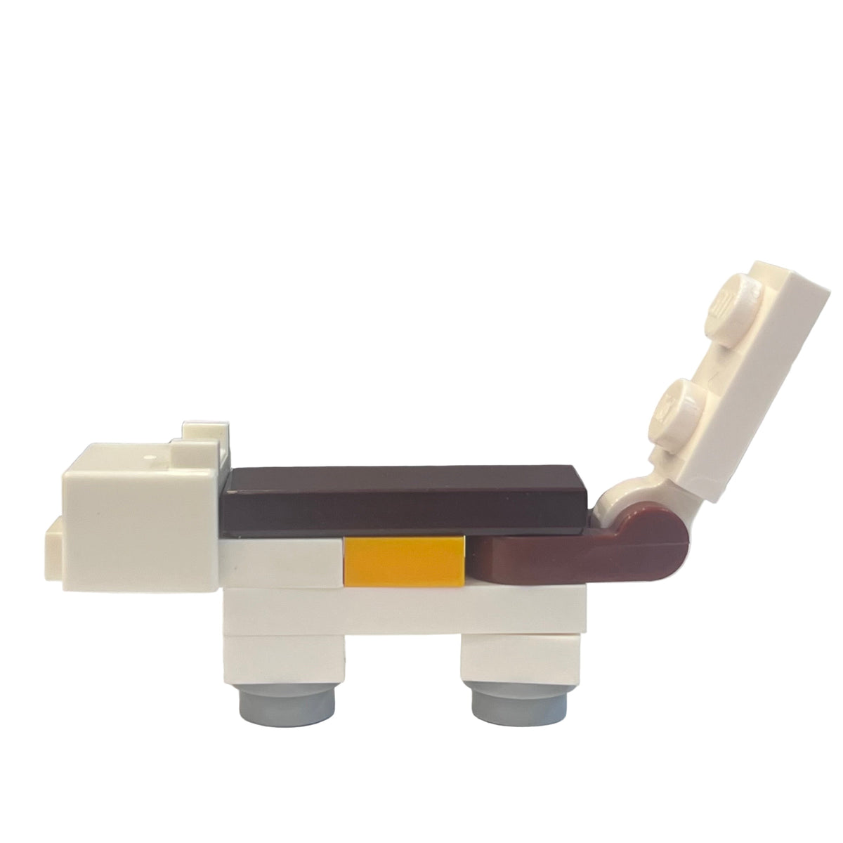 Minecraft Cat, Calico (Dark Azure and Bright Light Yellow Eyes), minecat10