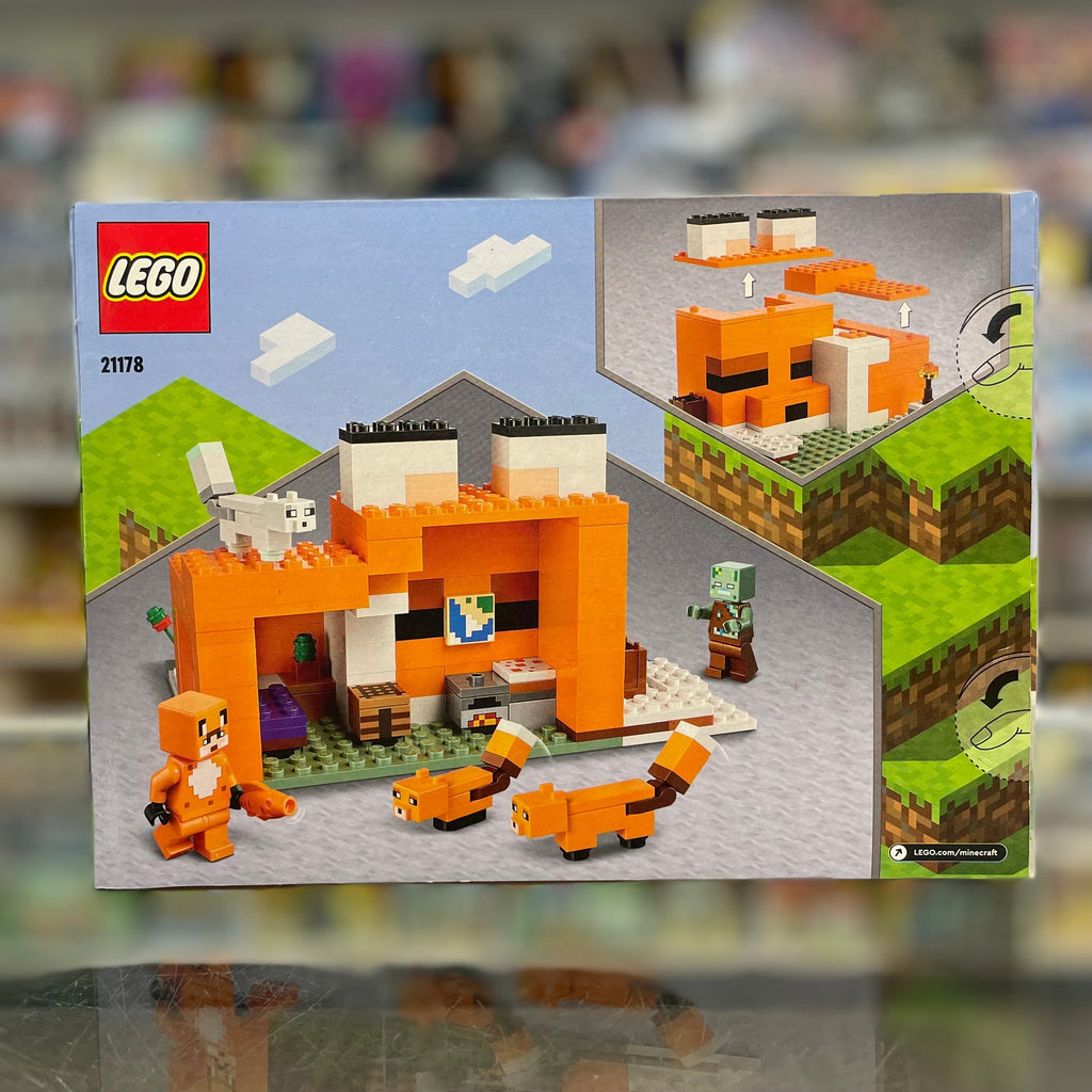 The Fox Lodge Set, 21178 - LEGO® Minecraft set
