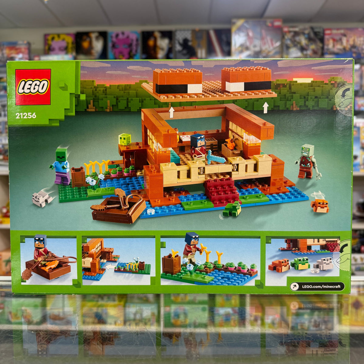 The Frog House, 21256 - LEGO® Set, Minecraft