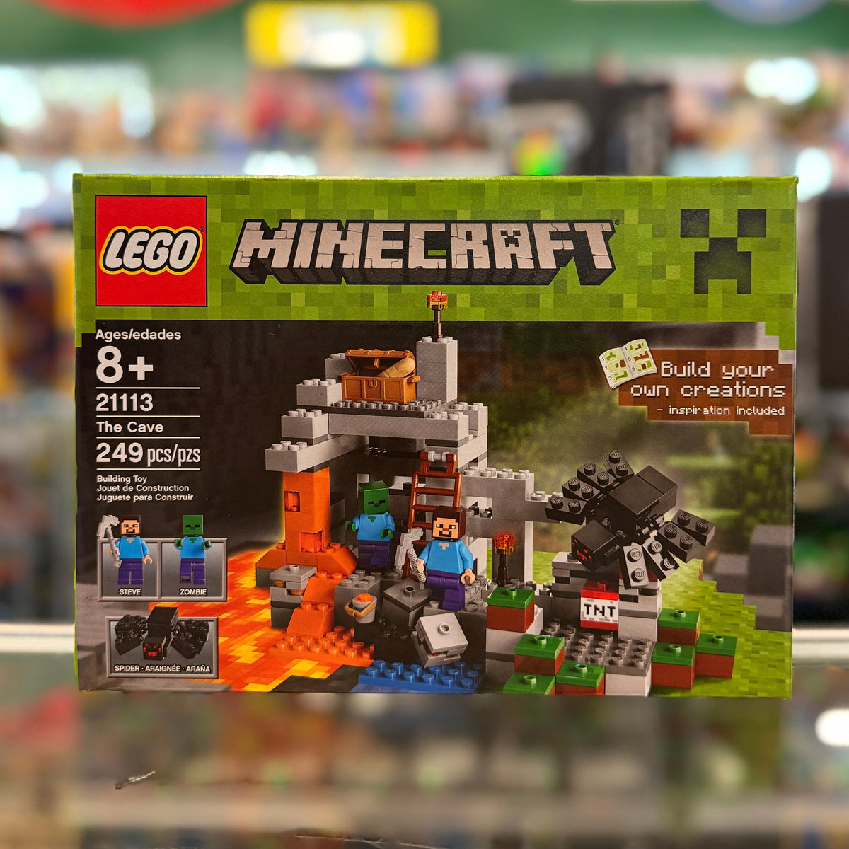 The Cave, 21113 - LEGO® Minecraft Set