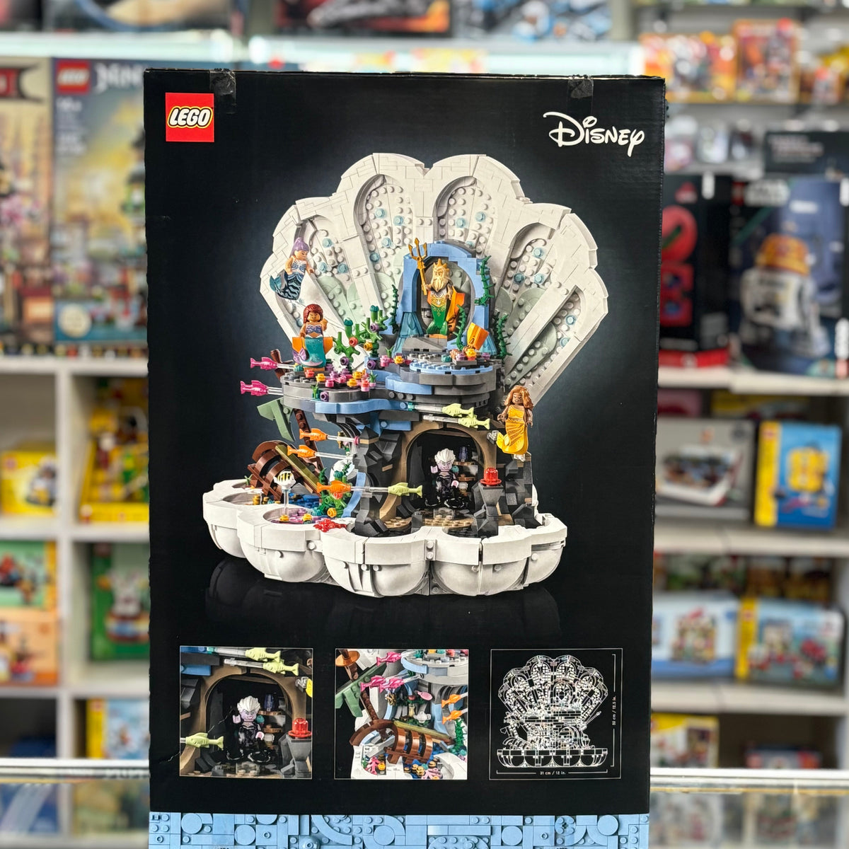 The Little Mermaid Royal Clamshell 43225, LEGO® Disney Set