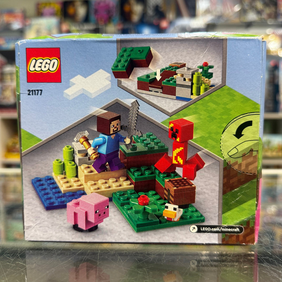The Creeper Ambush, 21177 - LEGO® Minecraft Set