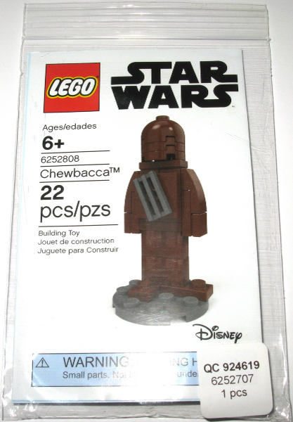 Chewbacca, Legoland Parks Promotional Exclusive, 6252808