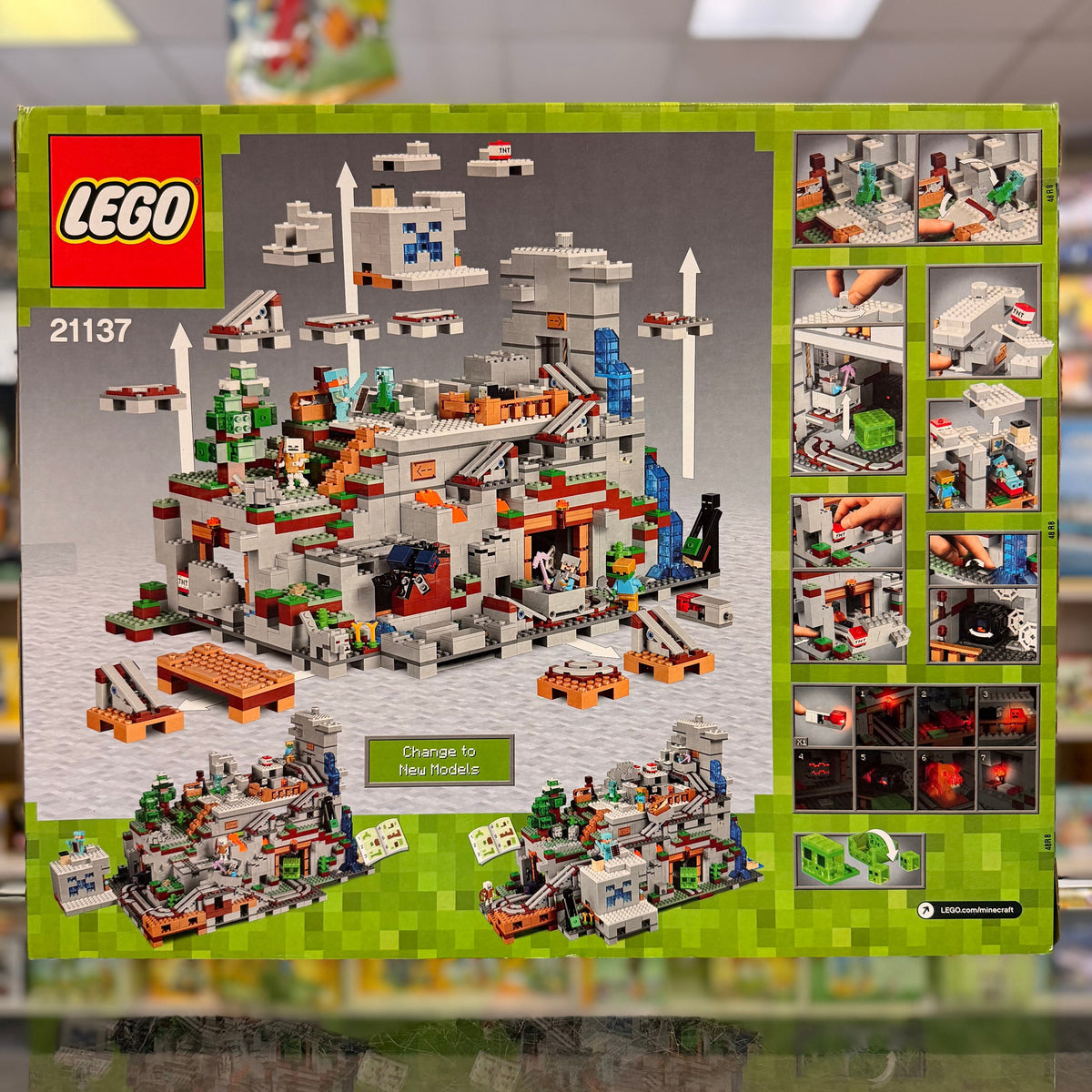 The Mountain Cave, 21137 - LEGO® Minecraft Set