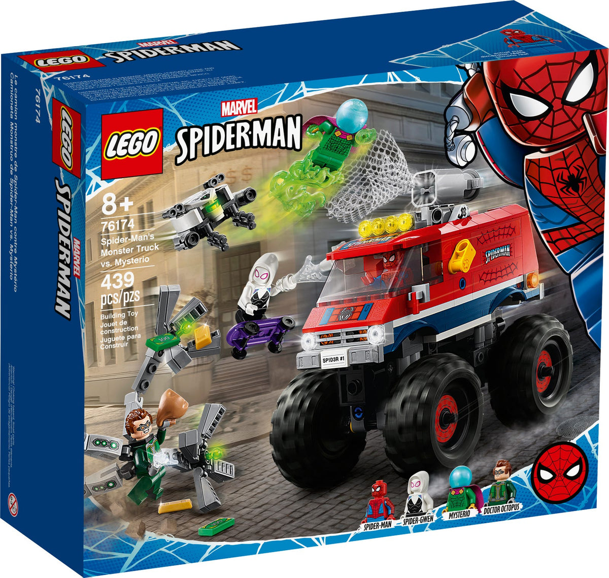 Spider-Man's Monster Truck vs. Mysterio, 76174 - LEGO® Marvel Set