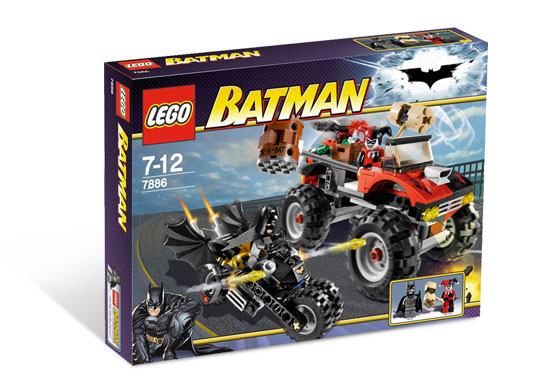 The Batcycle: Harley Quinn's Hammer Truck, 7886