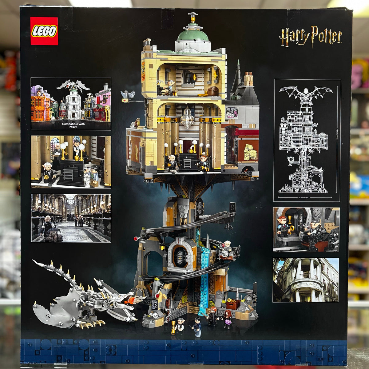 Gringotts Wizarding Bank - Collectors' Edition, 76417 - LEGO® Harry Potter Set