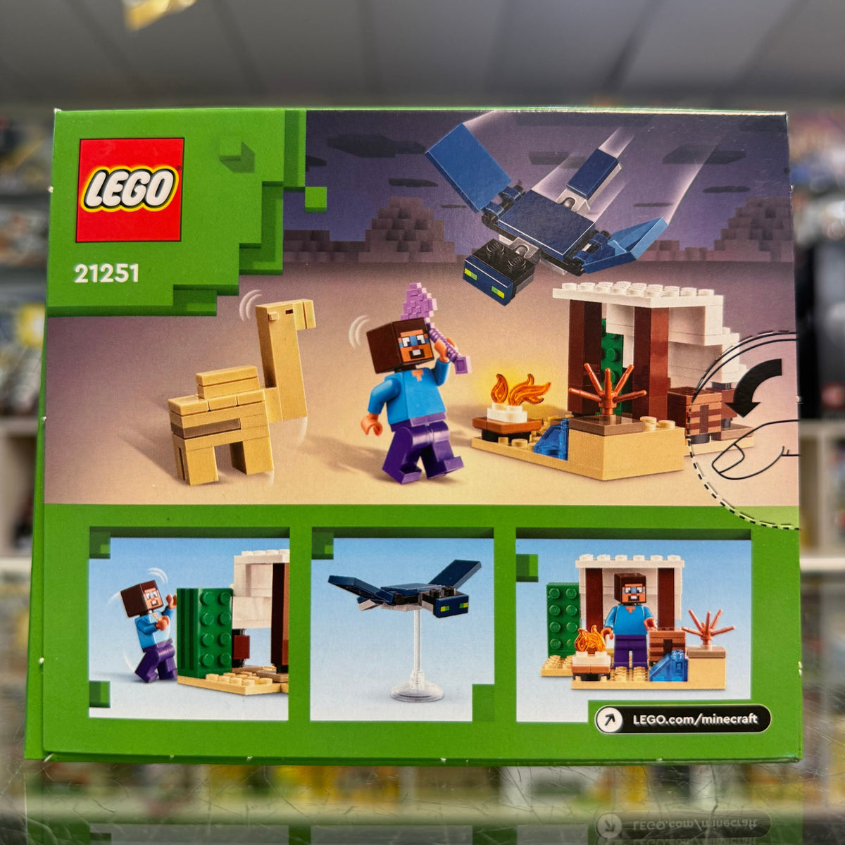 Steve's Desert Expedition, 21251 - LEGO® Minecraft Set