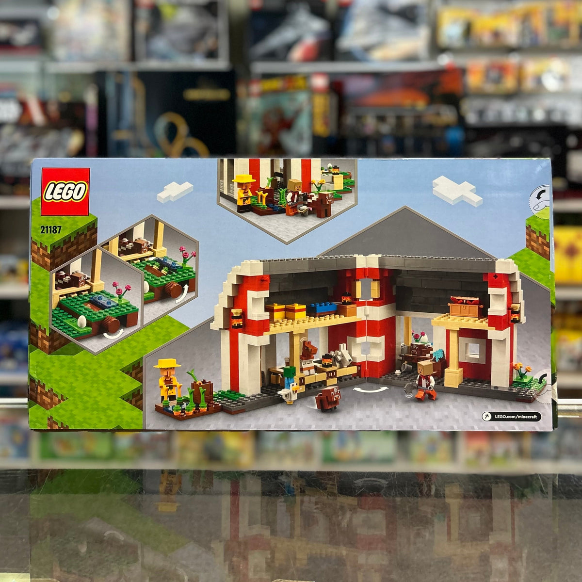 The Red Barn, 21187 - LEGO® Minecraft Set