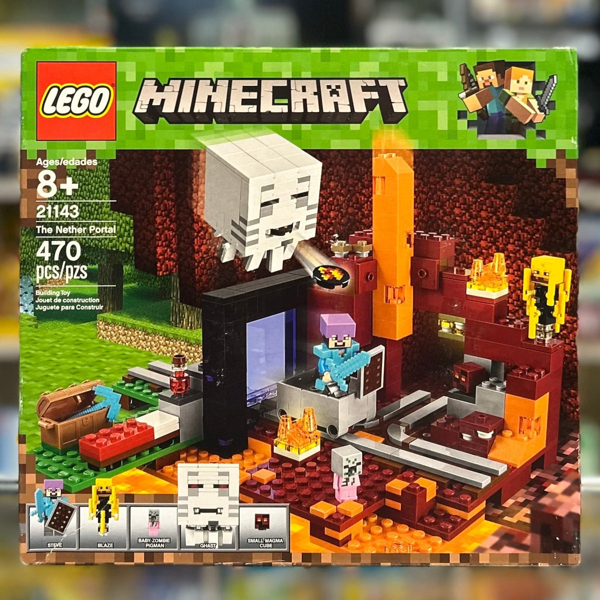 The Nether Portal, 21143 - LEGO® Minecraft Set