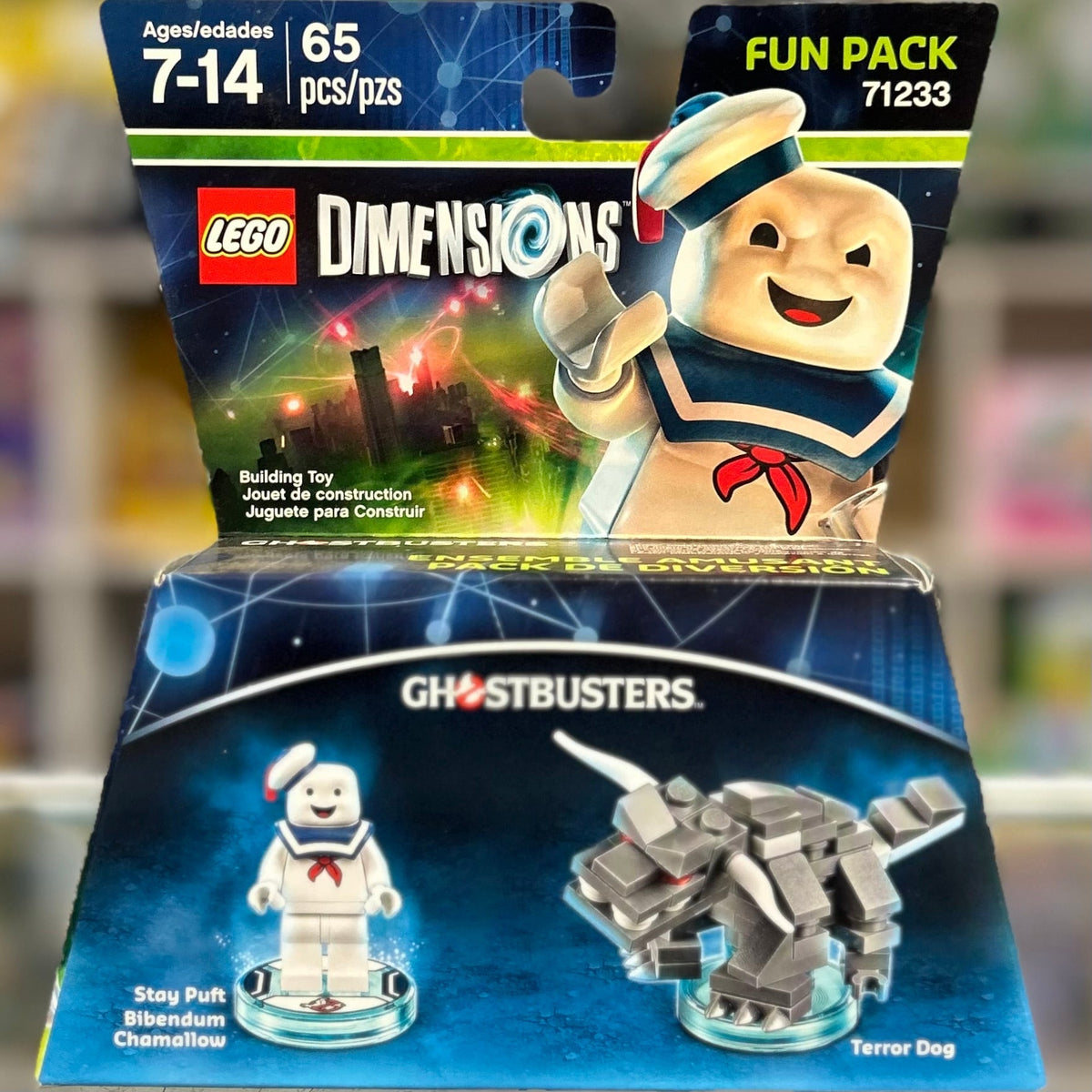 Fun Pack - Ghostbusters (Stay Puft Bibendum Chamallow and Terror Dog), 71233