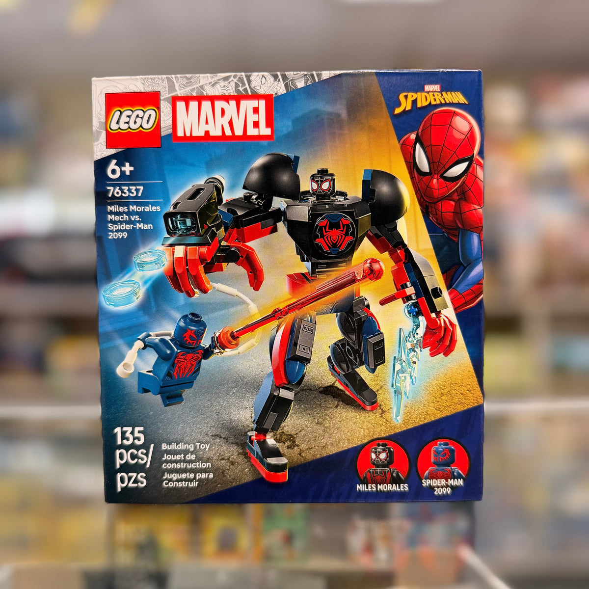 Miles Morales Mech vs. Spider-Man 2099, 76337 - LEGO® Marvel Set