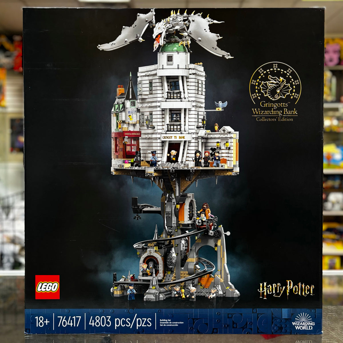 Gringotts Wizarding Bank - Collectors' Edition, 76417 - LEGO® Harry Potter Set