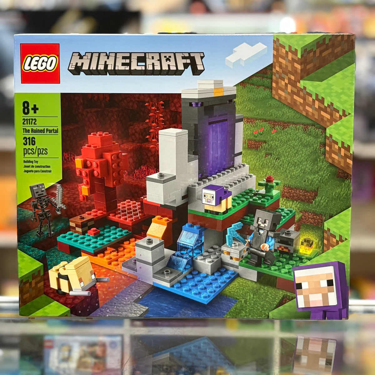The Ruined Portal, 21172 - LEGO® Minecraft Set