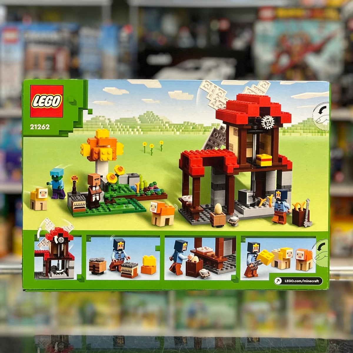 The Windmill Farm, 21262 - LEGO® Minecraft Set