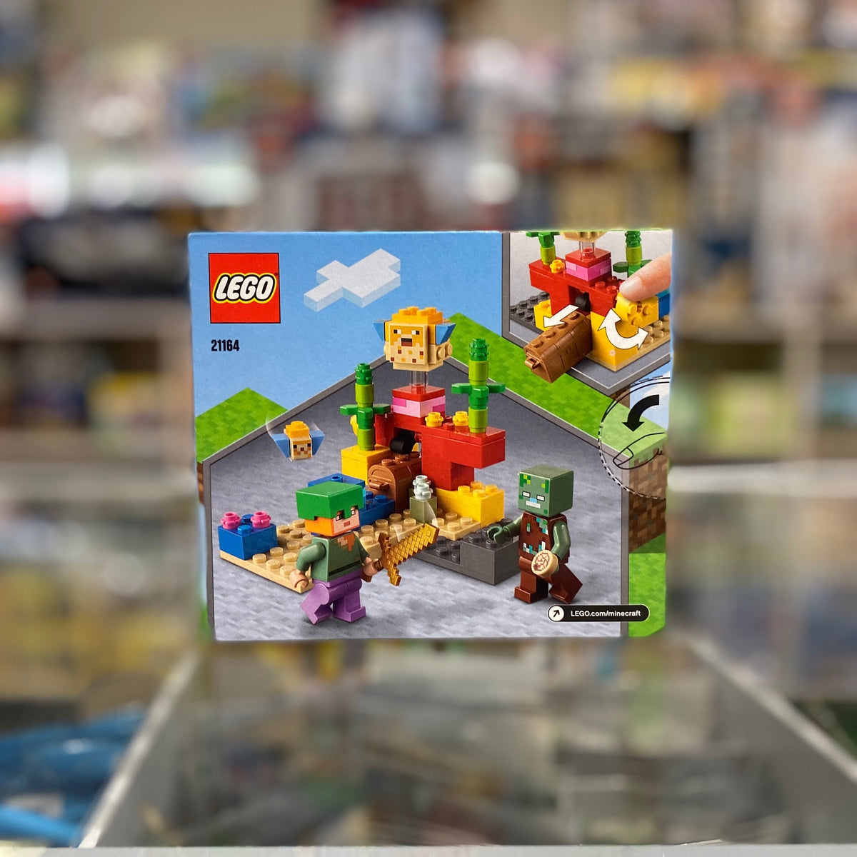 The Coral Reef, 21164 - LEGO® Minecraft Set