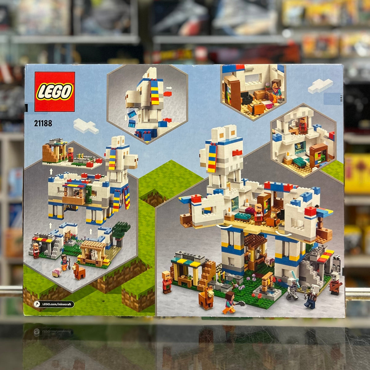 The Llama Village - 21188 - LEGO® Minecraft Set