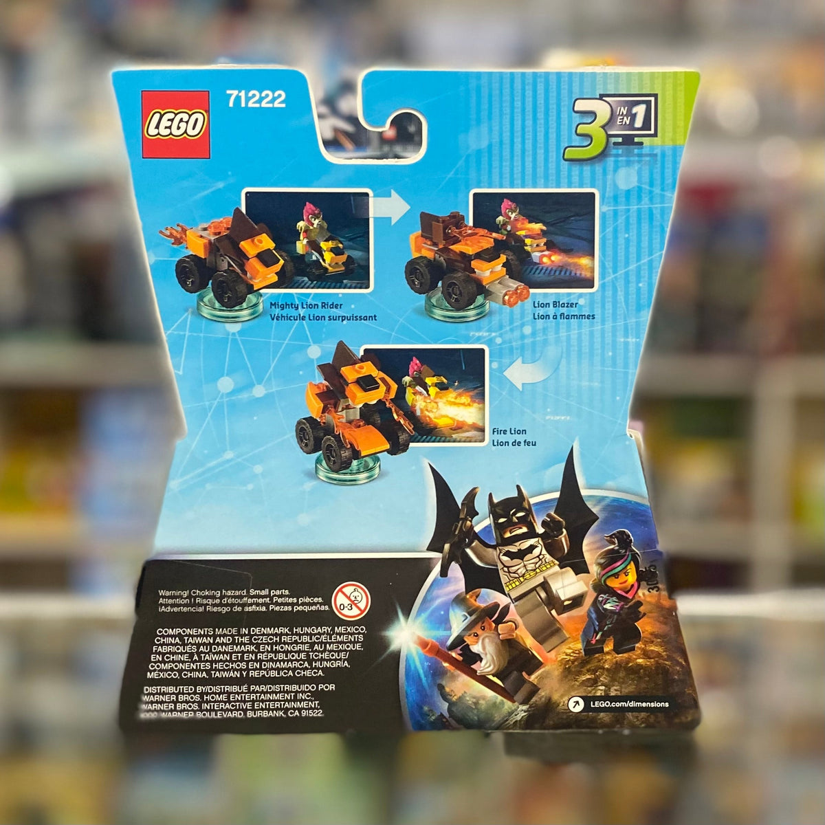 Fun Pack - Legends of Chima (Laval and Mighty Lion Rider), 71222