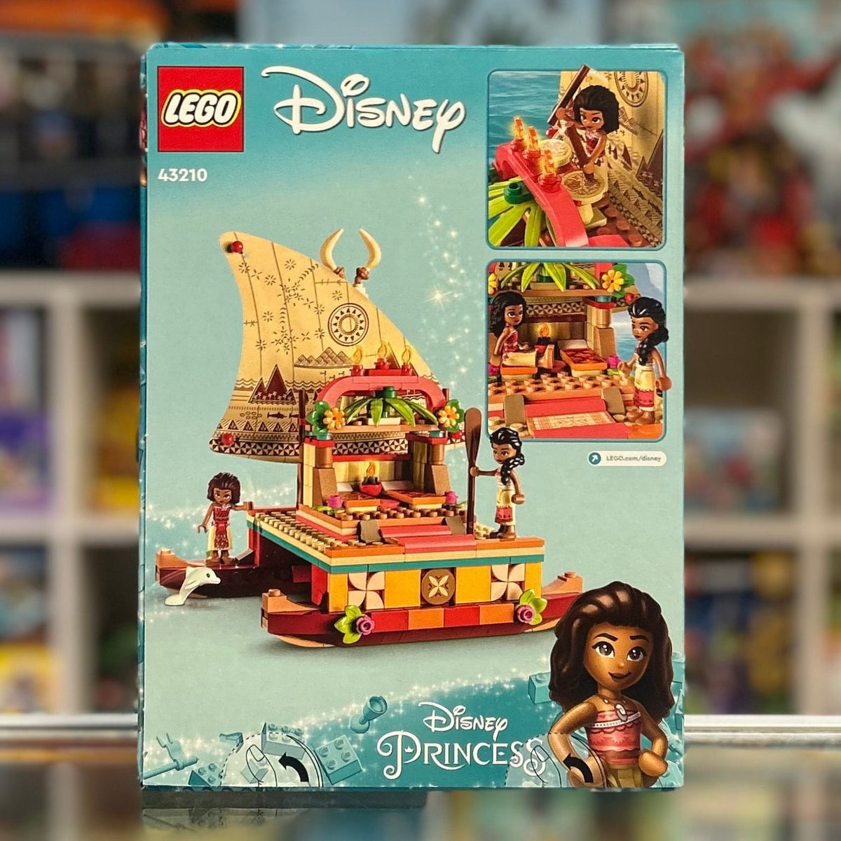 Moana's Wayfinding Boat, 43210 - LEGO® Disney Set