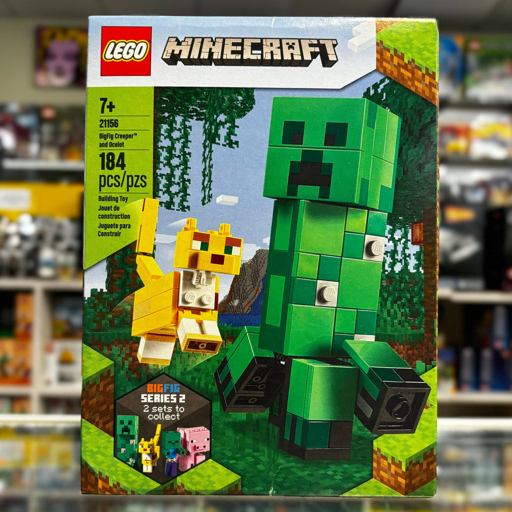 BigFig Creeper and Ocelot, 21156 - LEGO® Minecraft Set