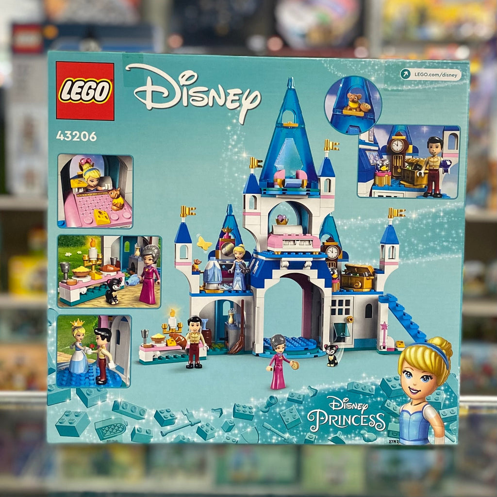 Cinderella and Prince Charming's Castle, 43206 - LEGO® Disney Set
