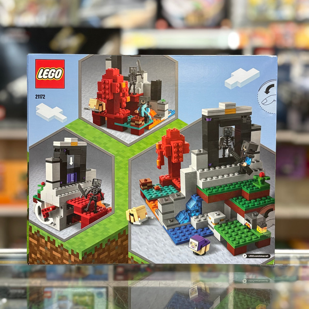 The Ruined Portal, 21172 - LEGO® Minecraft Set