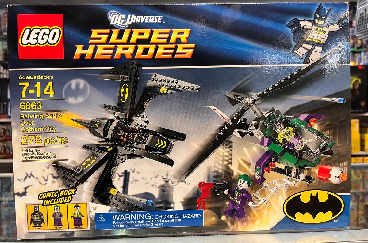 Batwing Battle Over Gotham City, 6863 - LEGO® DC Super Heroes Set