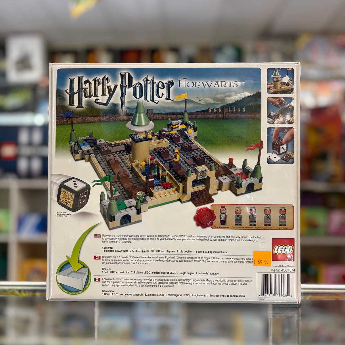 Harry Potter - Hogwarts, 3862 - LEGO® Games