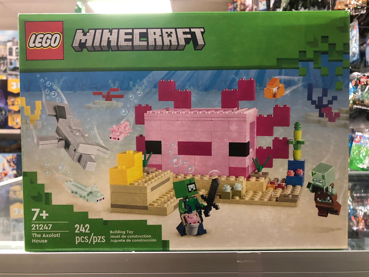 The Axolotl House, 21247 - LEGO® Minecraft Set