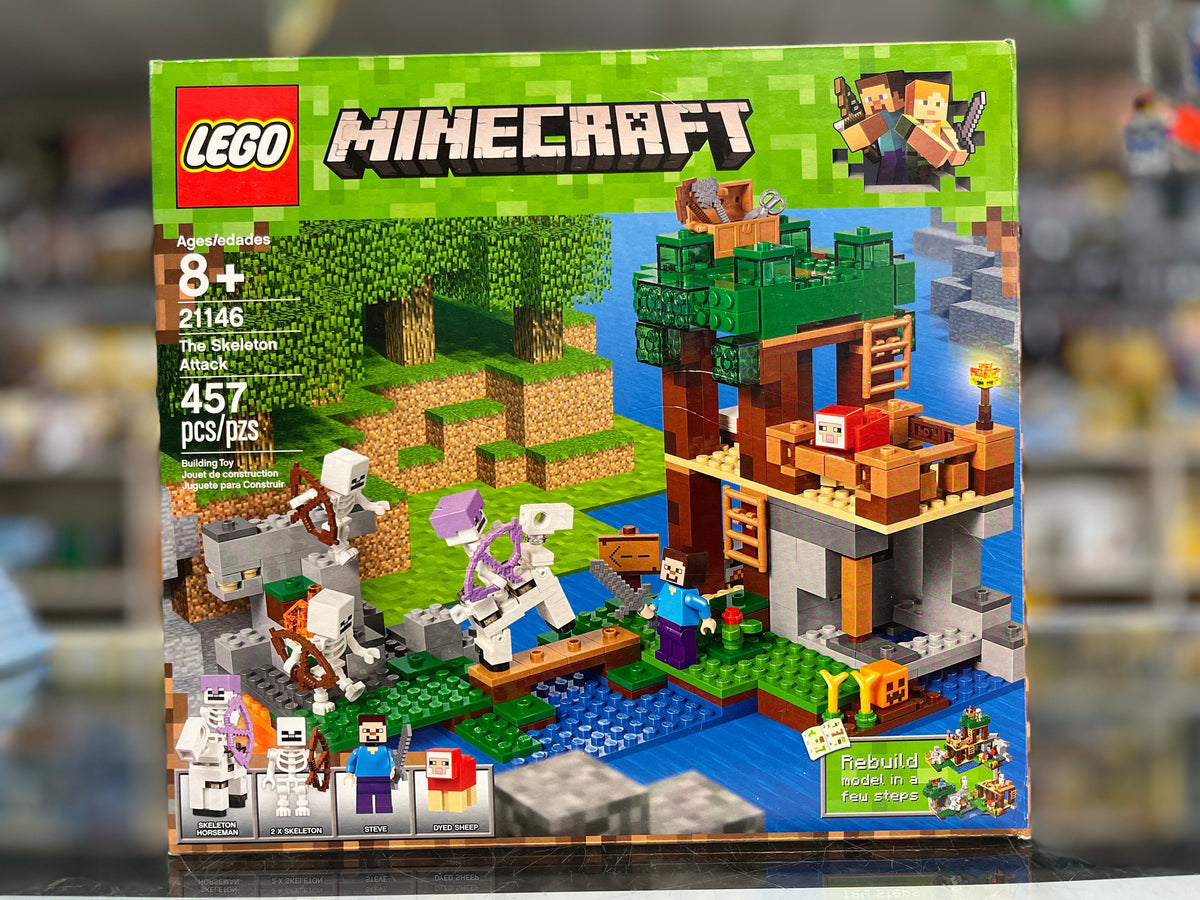 The Skeleton Attack, 21146 - LEGO® Minecraft Set