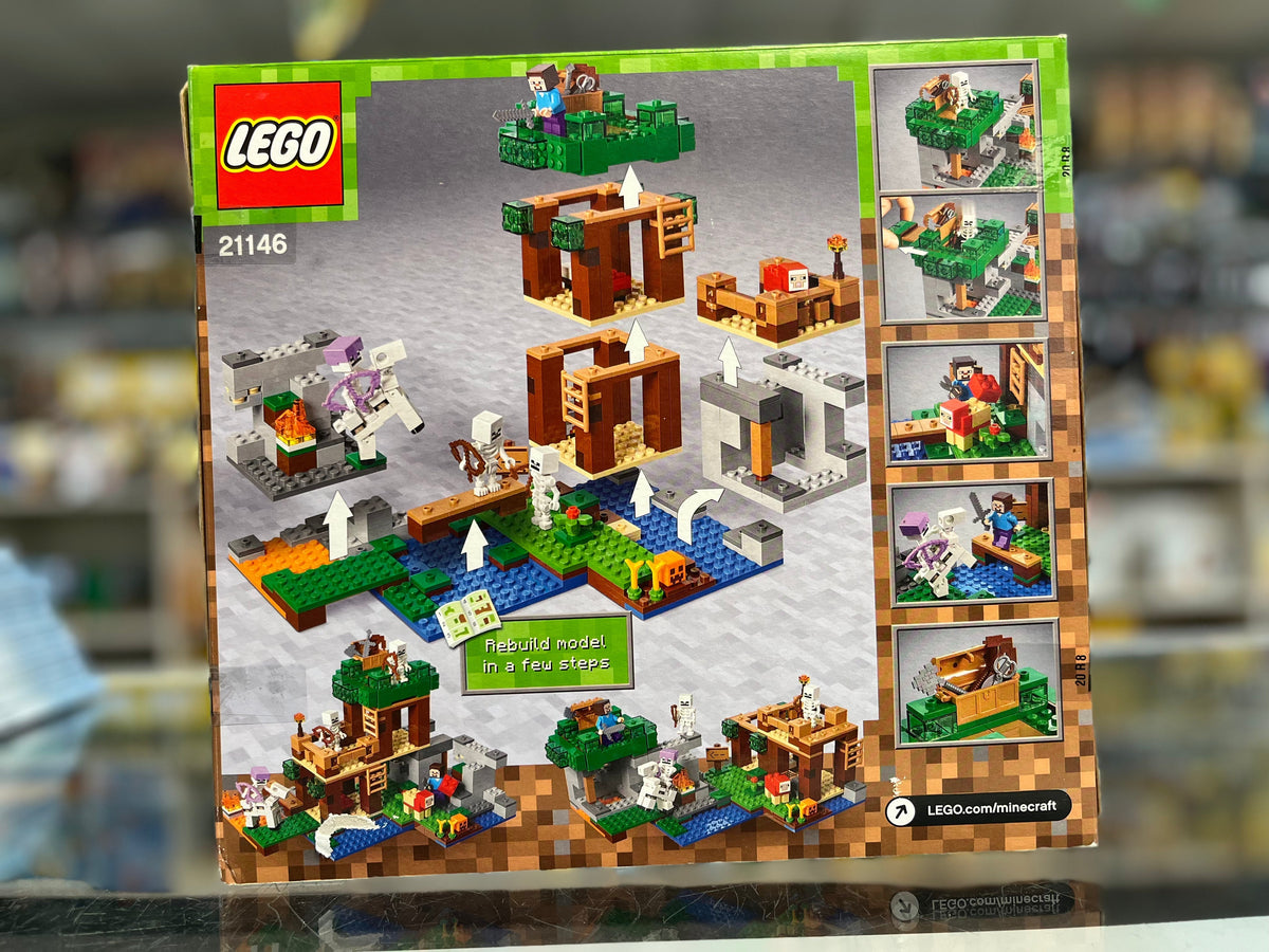 The Skeleton Attack, 21146 - LEGO® Minecraft Set