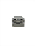 Minecraft Frog with Dark Bluish Gray Mouth Pattern, 3128pb02