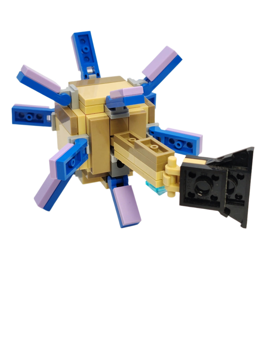 Minecraft Guardian (Dark Tan Plate), mineguardian04