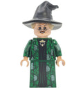 Professor Minerva McGonagall - Dark Green Robe and Printed Arms, hp473