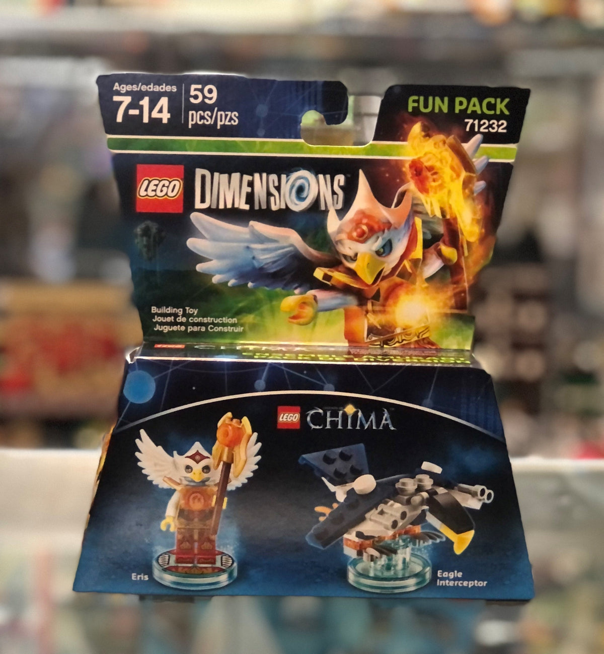 Fun Pack - Legends of Chima (Eris and Eagle Interceptor), 71232
