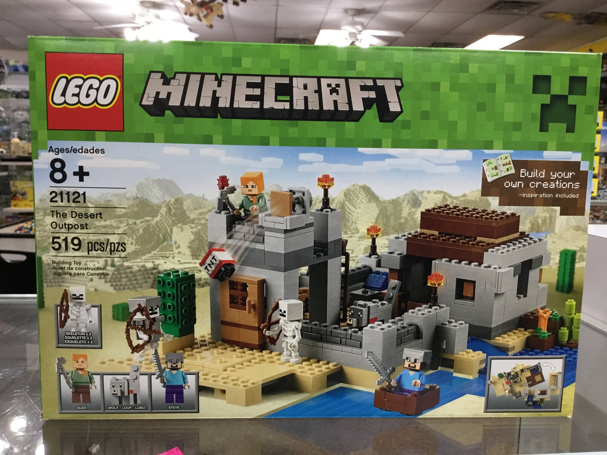 The Desert Outpost, 21121 - LEGO® Minecraft Set