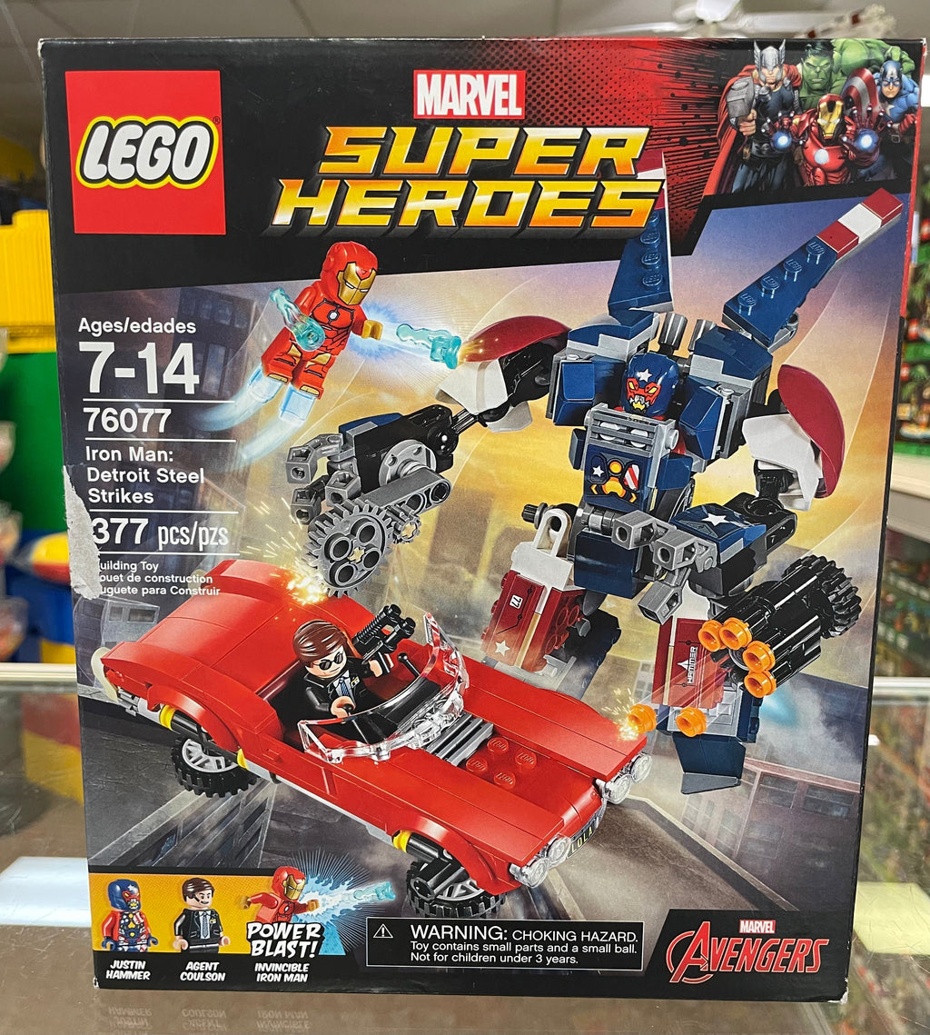 Iron Man: Detroit Steel Strikes, 76077 - LEGO® Marvel Super Heroes Set