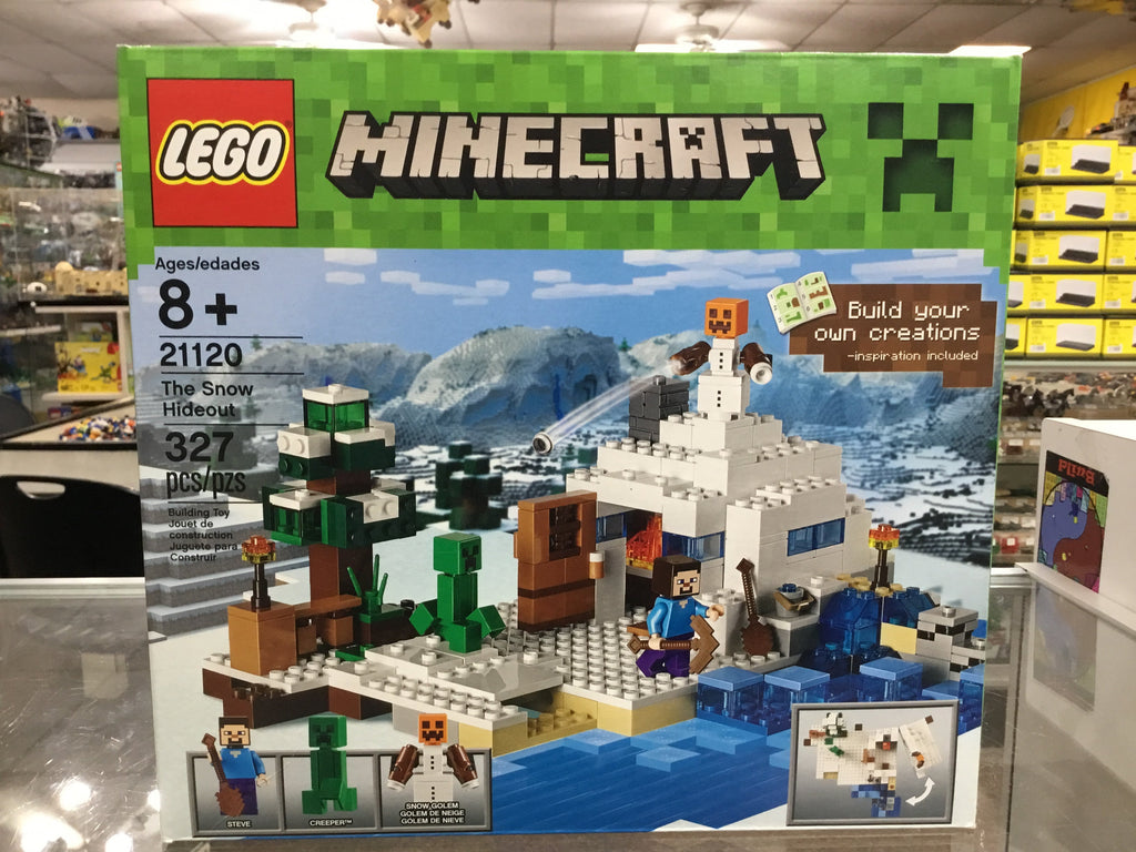 The Snow Hideout, 21120 - LEGO® Minecraft Set