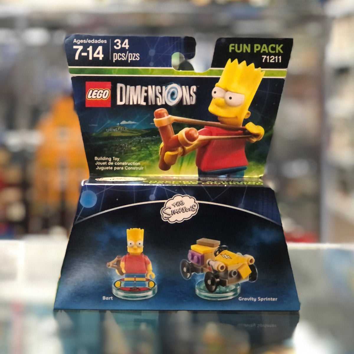 Fun Pack - The Simpsons (Bart and Gravity Sprinter), 71211
