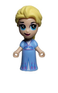 Elsa, Micro Doll, Lt Blue Dress, dp110 - LEGO® Disney Minifigure